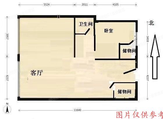 朝阳区 SOHO现代城7号楼36层3910号