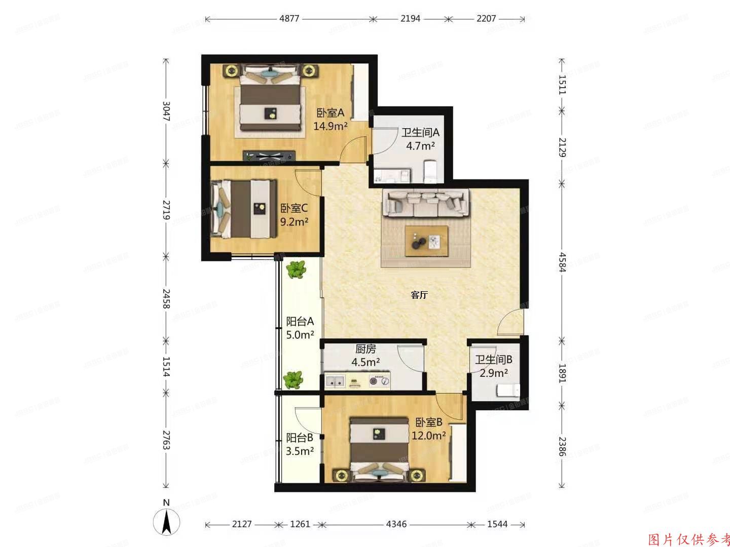 丰台区 恒富街2号院4号楼1层0002（梅兰汇友美发）