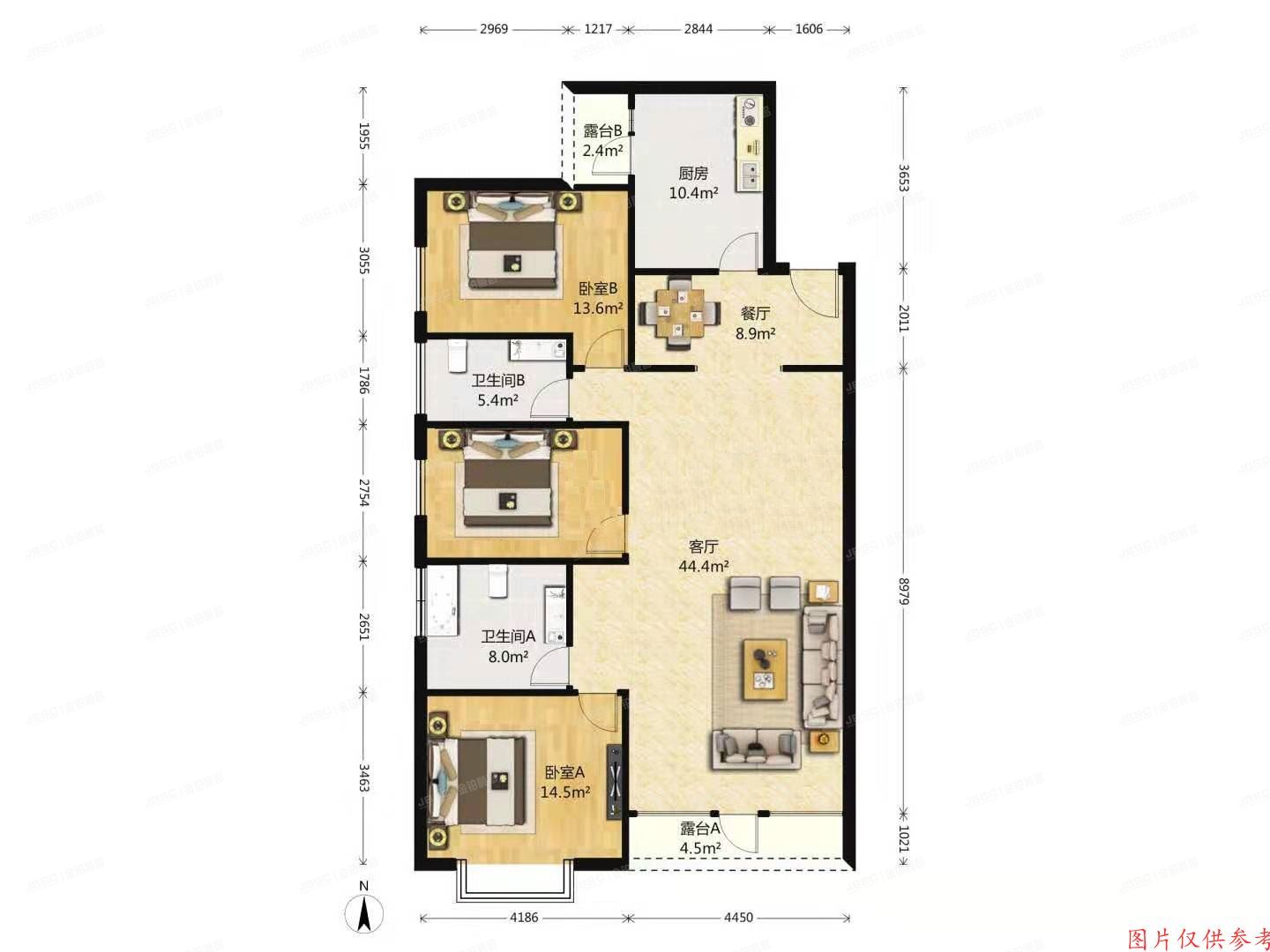 朝阳区 金隅国际7号楼12A05室