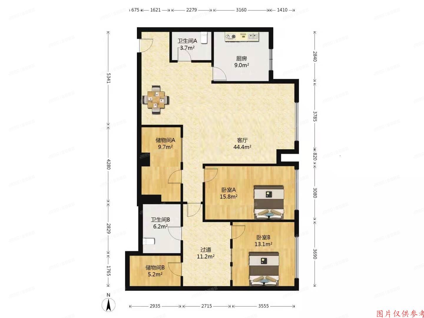 朝阳区-奥林匹克公园 天畅园7号楼7层702