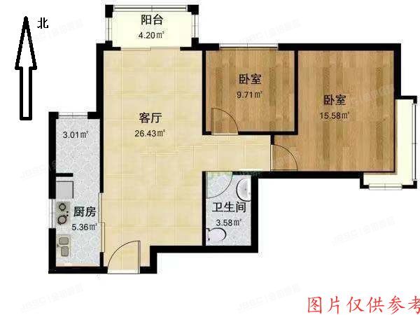 ※西城区-广安门 手帕口南街1号朗琴园2号楼501号