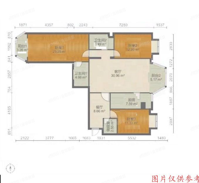 朝阳区 和平西苑20号楼10层C座1001号（豪威家园）