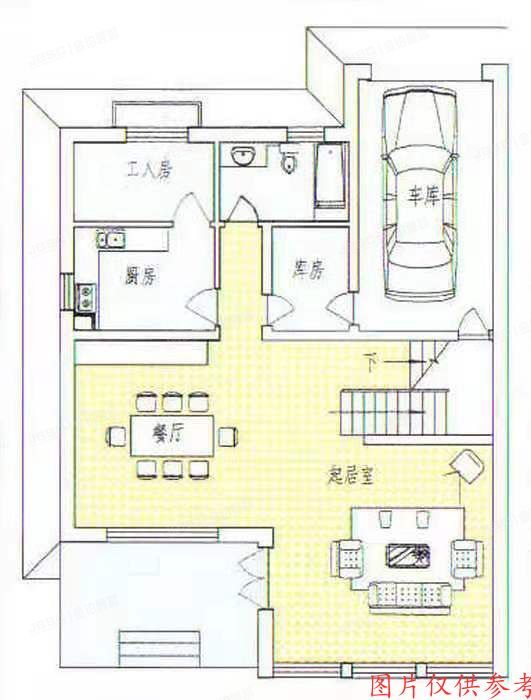 大兴区 绿茵花园别墅如茵区23号1至2层