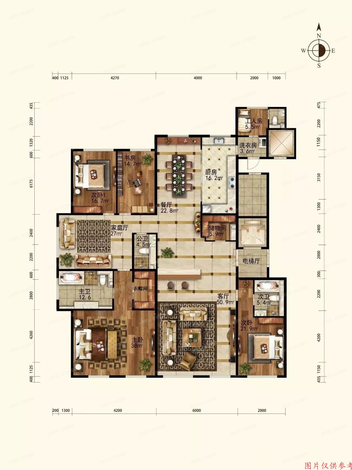 ※朝阳区 金茂府6号楼12层1502室