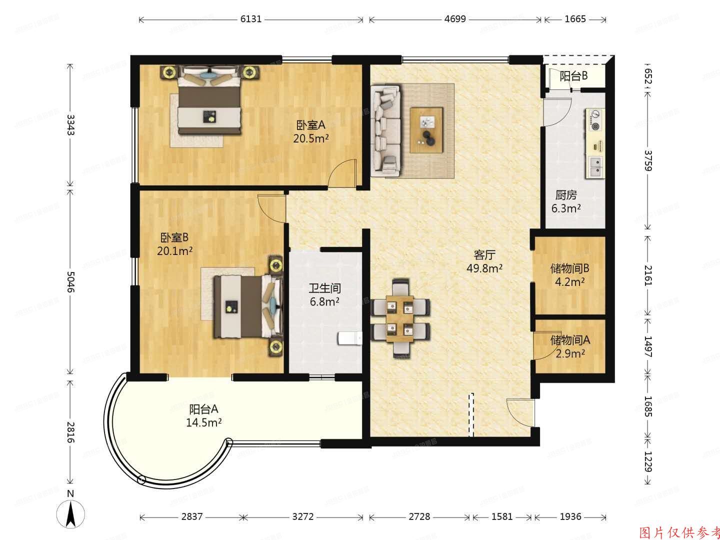 ※朝阳区 天朗园A座25层2506