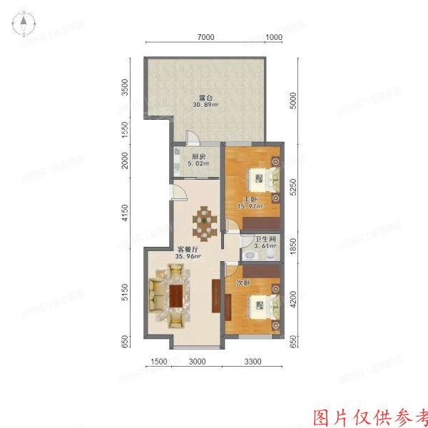 朝阳区 A派公寓6号楼4层2单元505