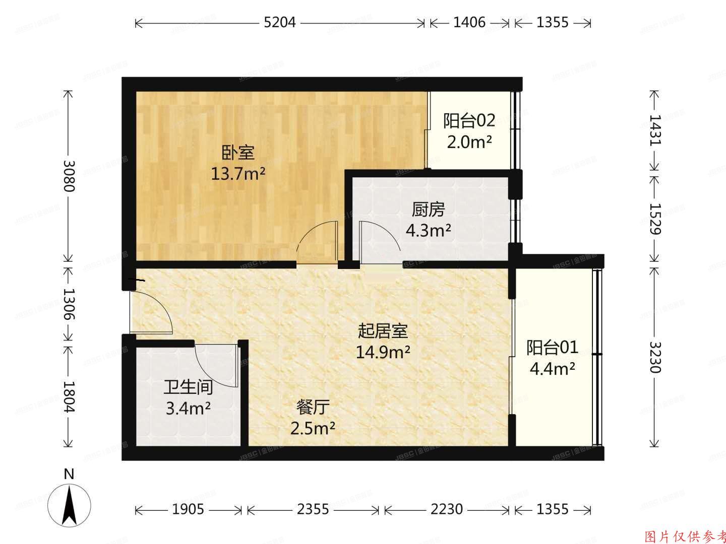 东城区 芳嘉园胡同1号楼6层2单元602室（芳嘉园胡同）