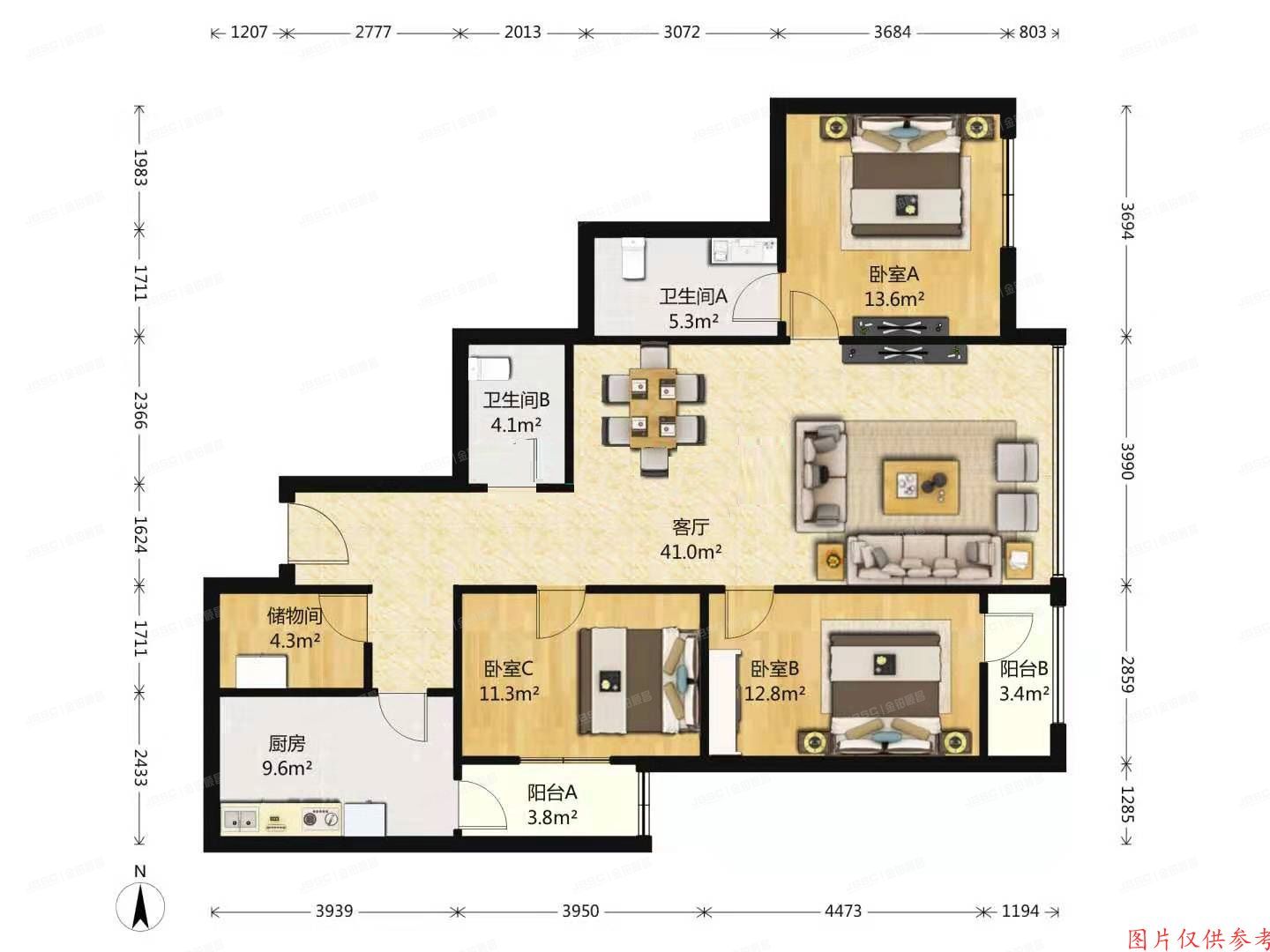 朝阳区 建国路88号内6号楼2305号（SOHO现代城）