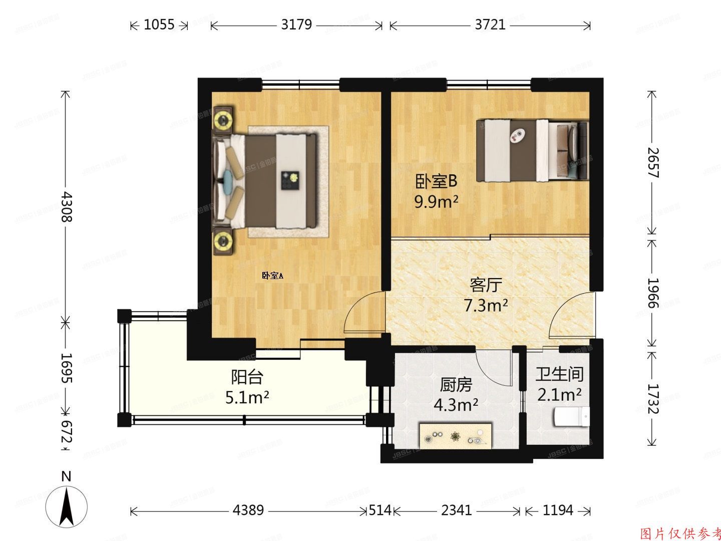 石景山区 八角北路6号楼6层24室