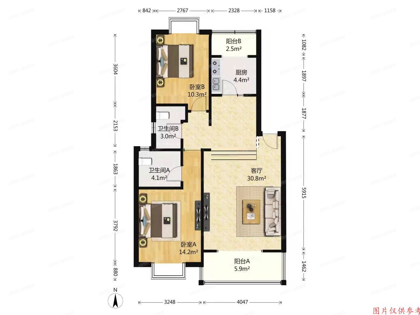 通州区 东果园69号楼4层242号（BOBO自由城）