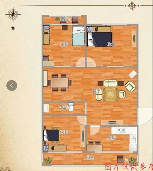 怀柔区 融城园南区4号楼4层4-401室