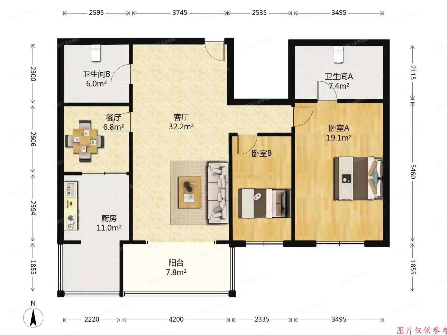 昌平区 天通北苑二区22号楼6单元302室