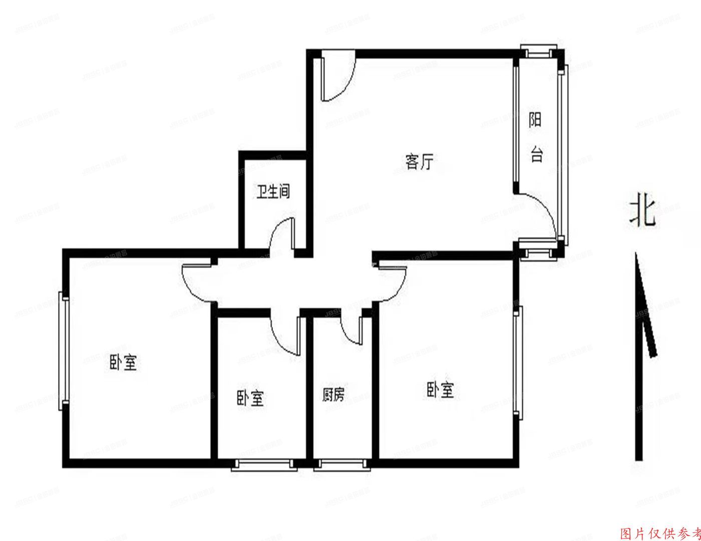 ※东城区广和里2号楼1层1单元121号