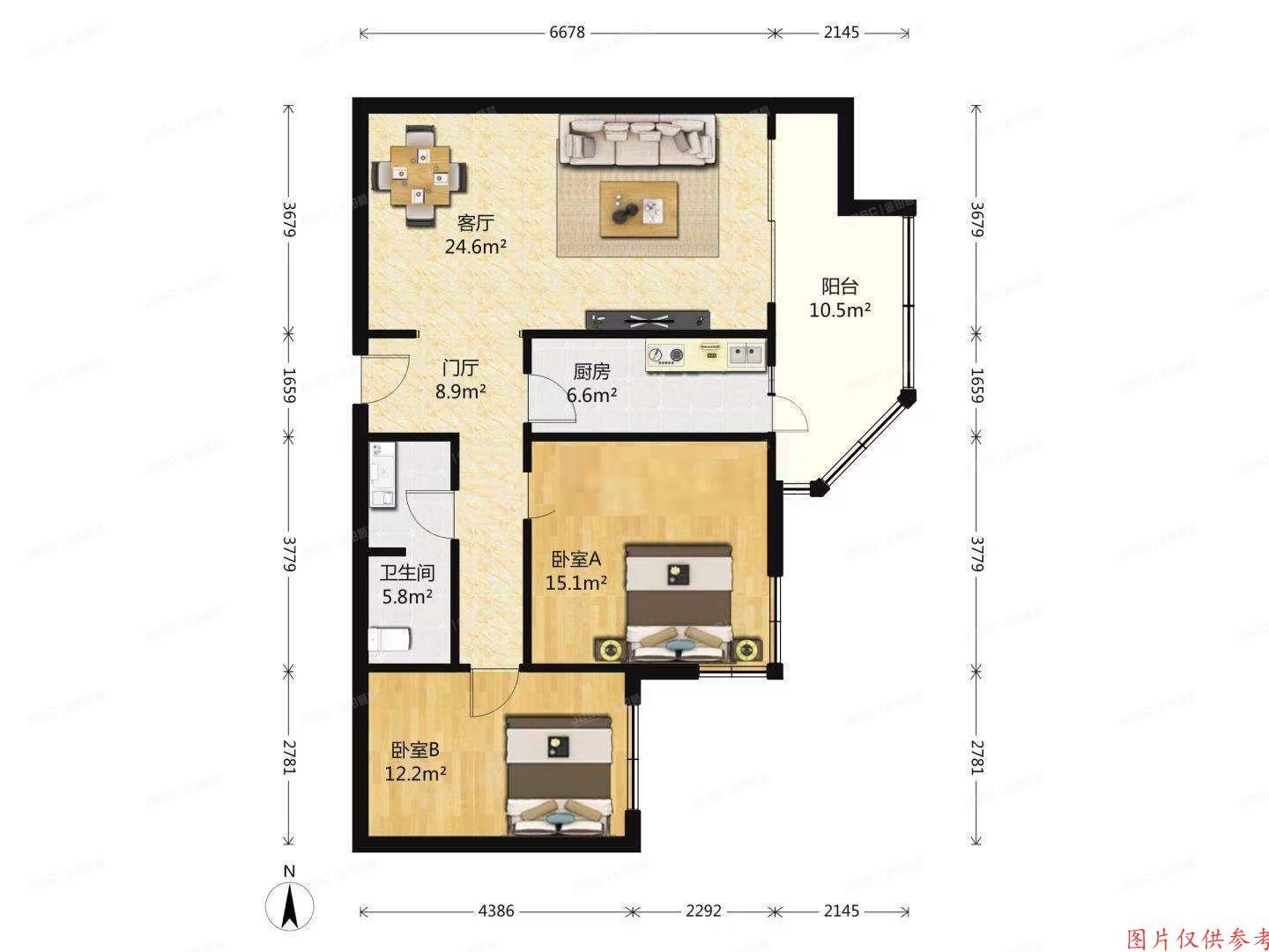 朝阳区 惠新苑1号楼12层1203