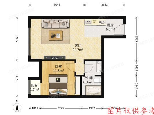 朝阳区 圣世一品5号楼1单元1903