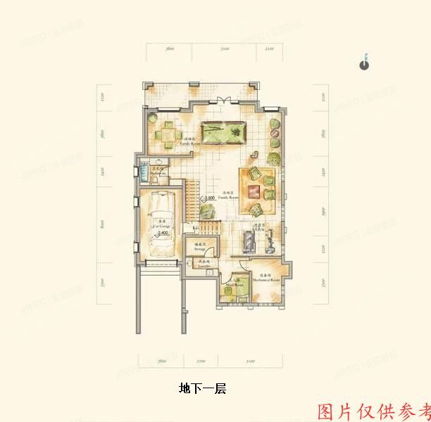 顺义区 蓝岸丽舍19号楼-1至2层