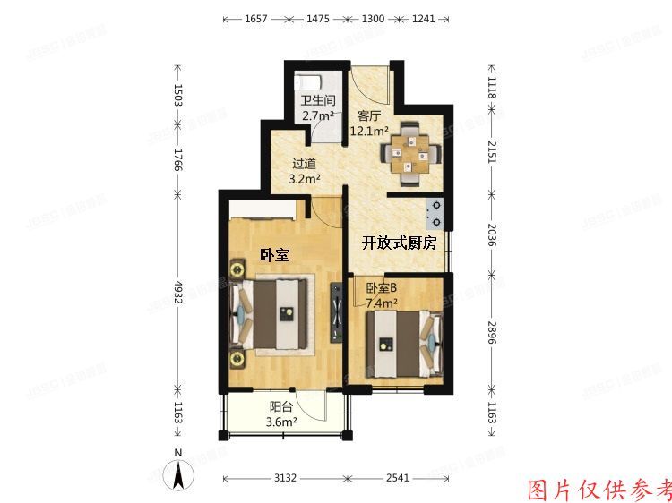 西城区 西便门东里3号楼13层13-1304