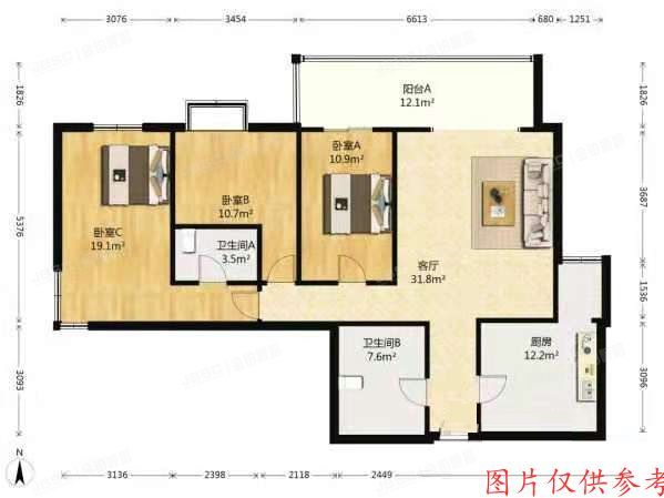 昌平区 东小口镇天通西苑三区3号楼11层8号（天通西苑三区）