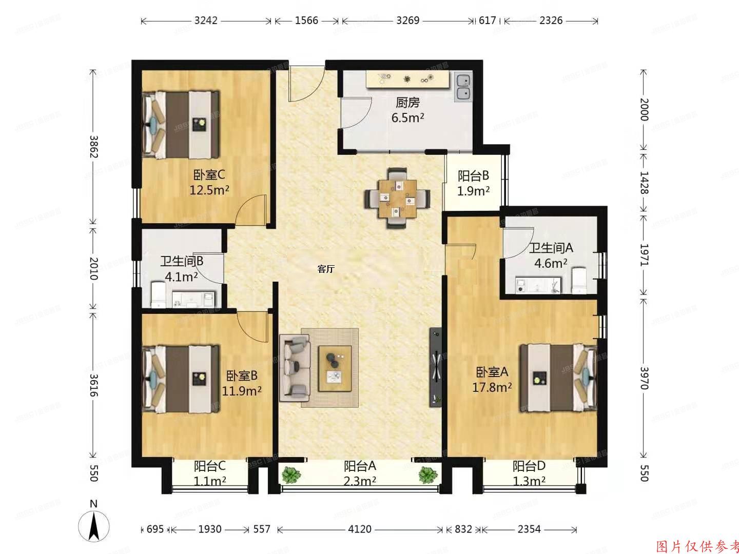 通州区 杨庄北里11号楼2单元1202号（天时名苑）