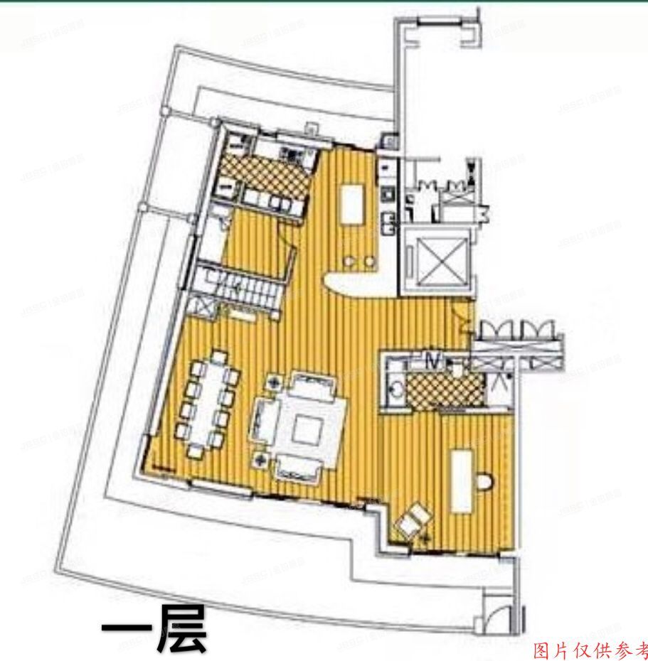 ※朝阳区 朝阳公园南路6号5幢1至2层5-2-1A及车位（公园大道）
