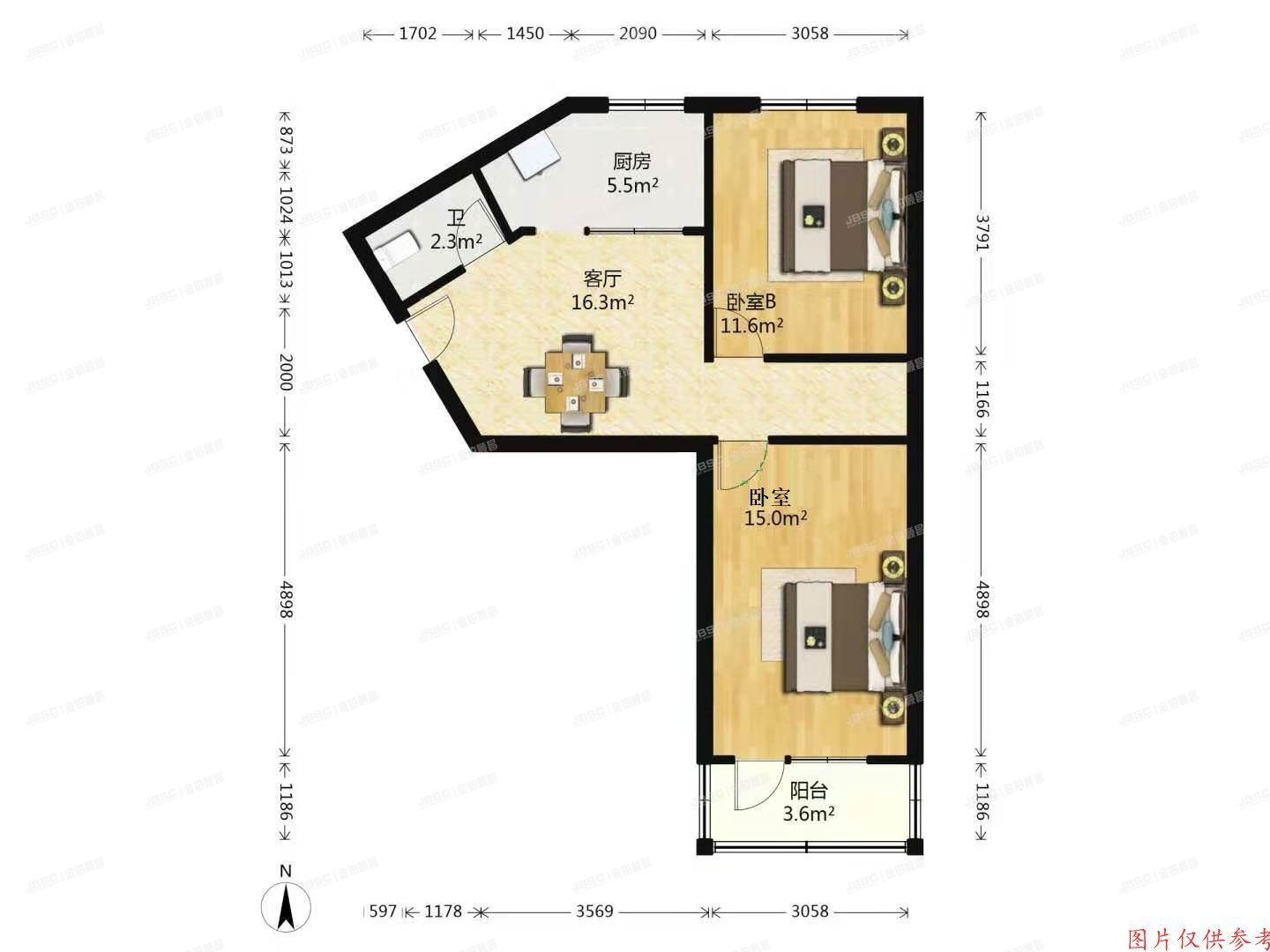 海淀区  新苑街10号院5号楼661号