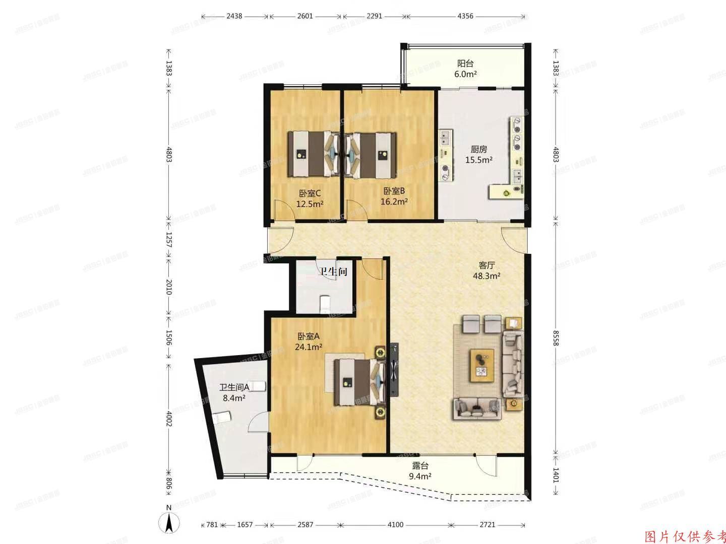 海淀区紫竹院路81号院2号楼506B（紫云轩10号名邸）