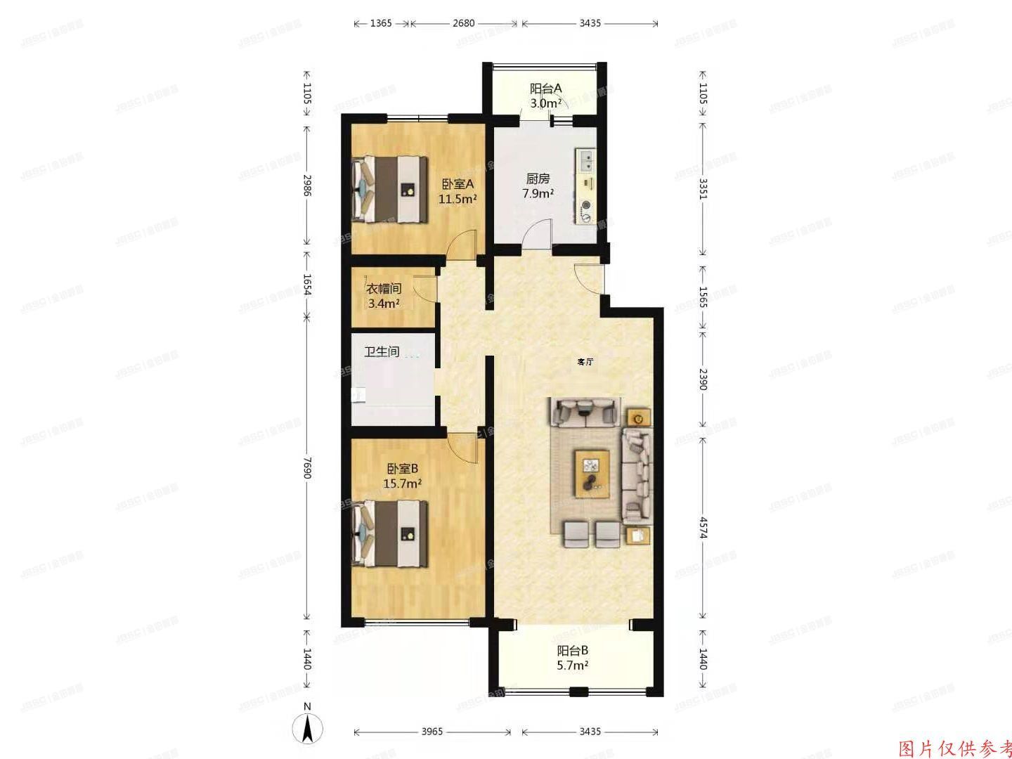 昌平区 名佳花园三区73号楼1层1单元112号