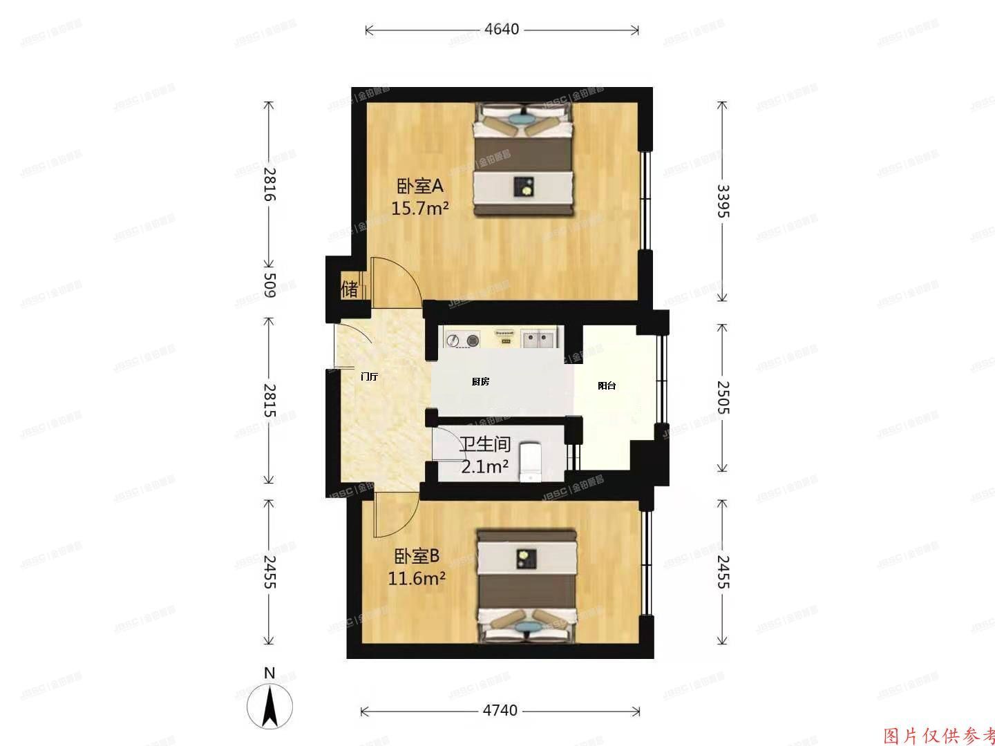西城区白广路东里5号楼3层⑧-3-302