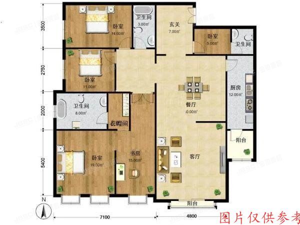 ※朝阳区 科荟路荣尊堡国际俱乐部公寓3号楼17层1704号