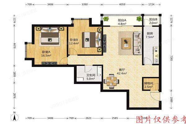 ※朝阳区华威里3号楼10层10D（翌景嘉园）