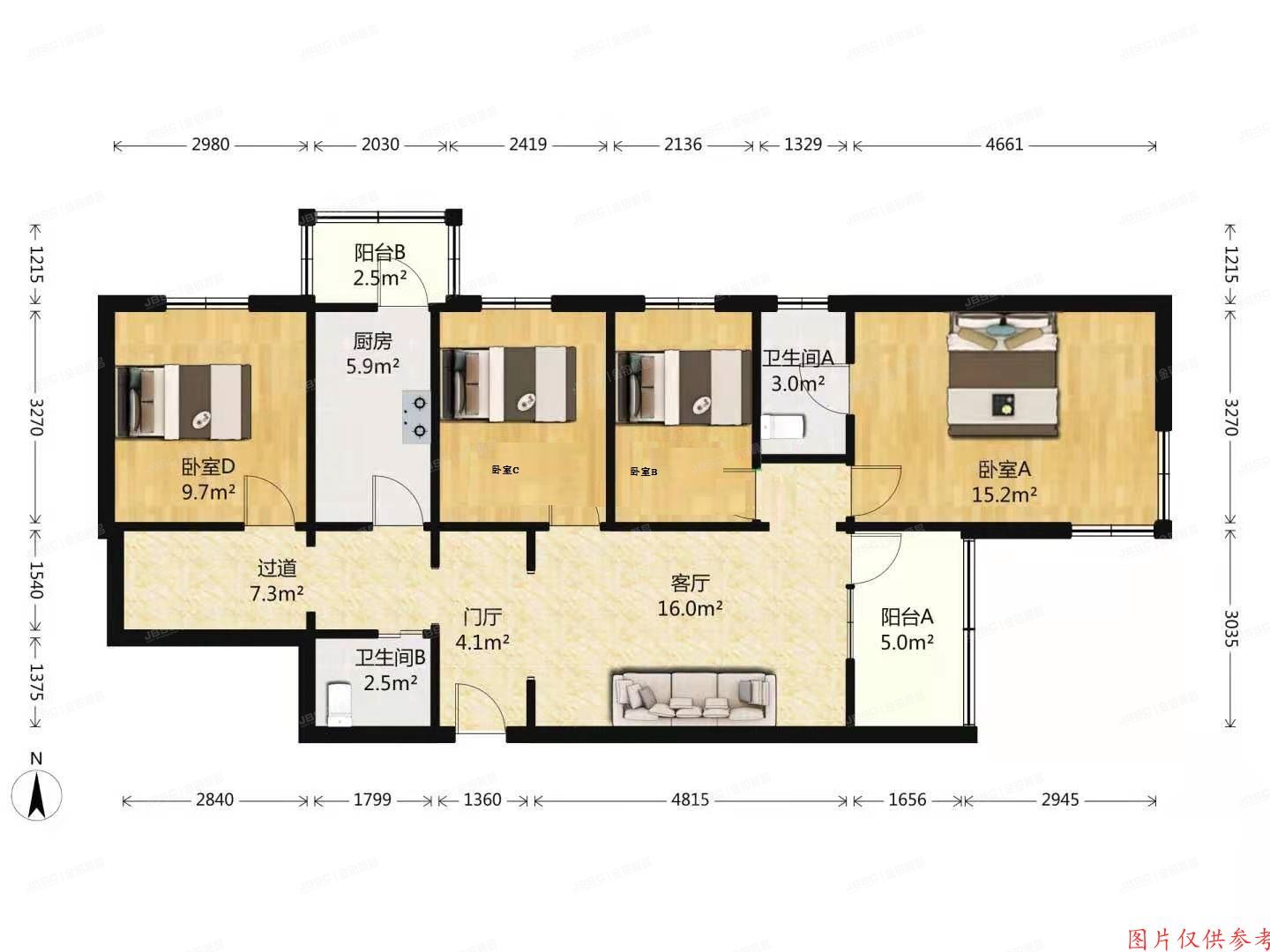 海淀区牡丹园北里5号楼2109