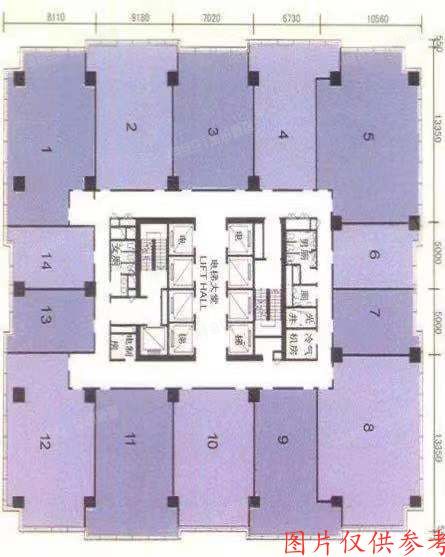 东城区  恒基中心18号办公楼一座1908室   办公