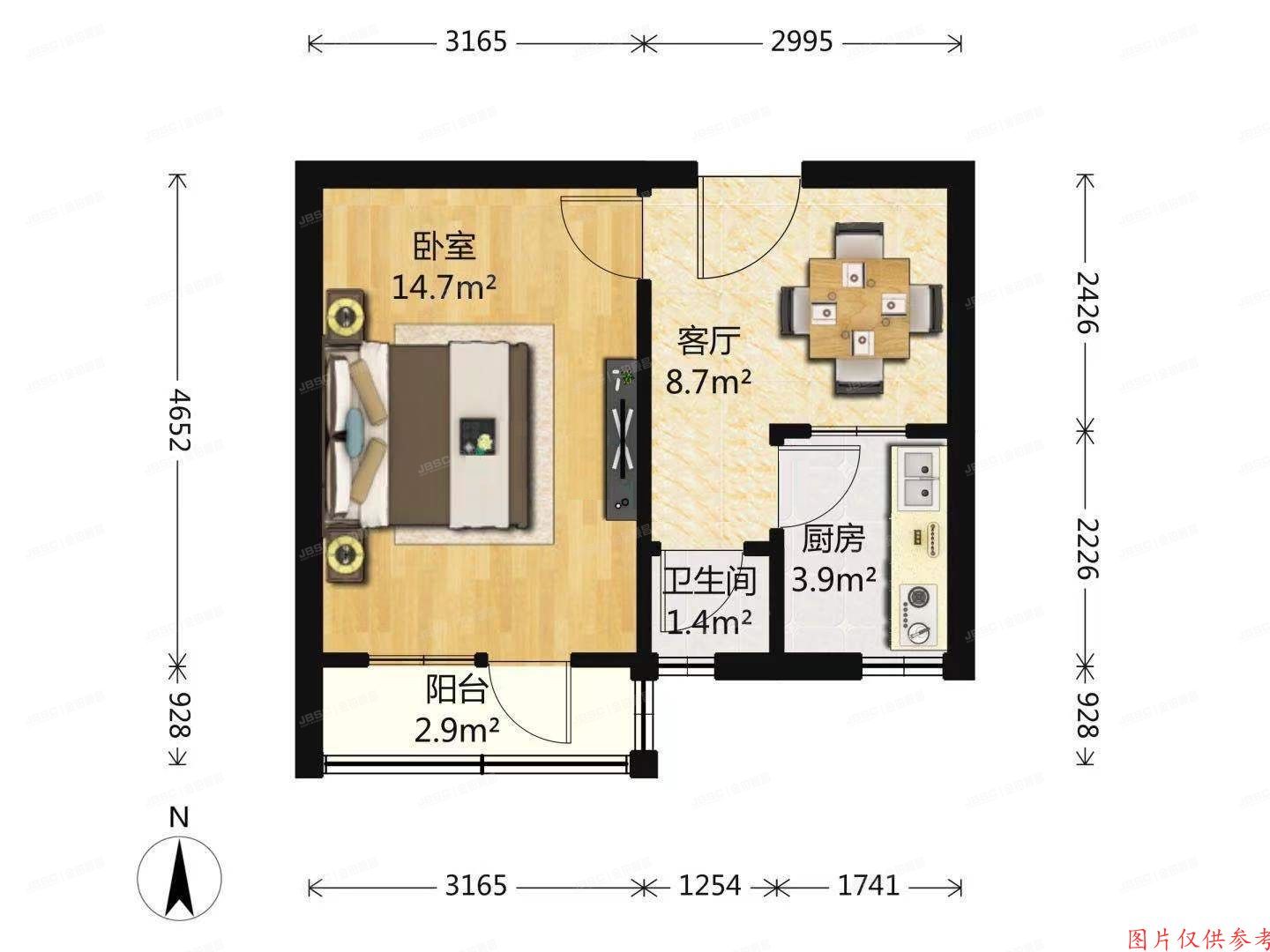 朝阳区 八里庄北里310号楼4层5-402室