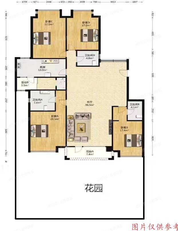 朝阳区 姚家园东里4号院3号楼1层4单元102（逸翠园南区）