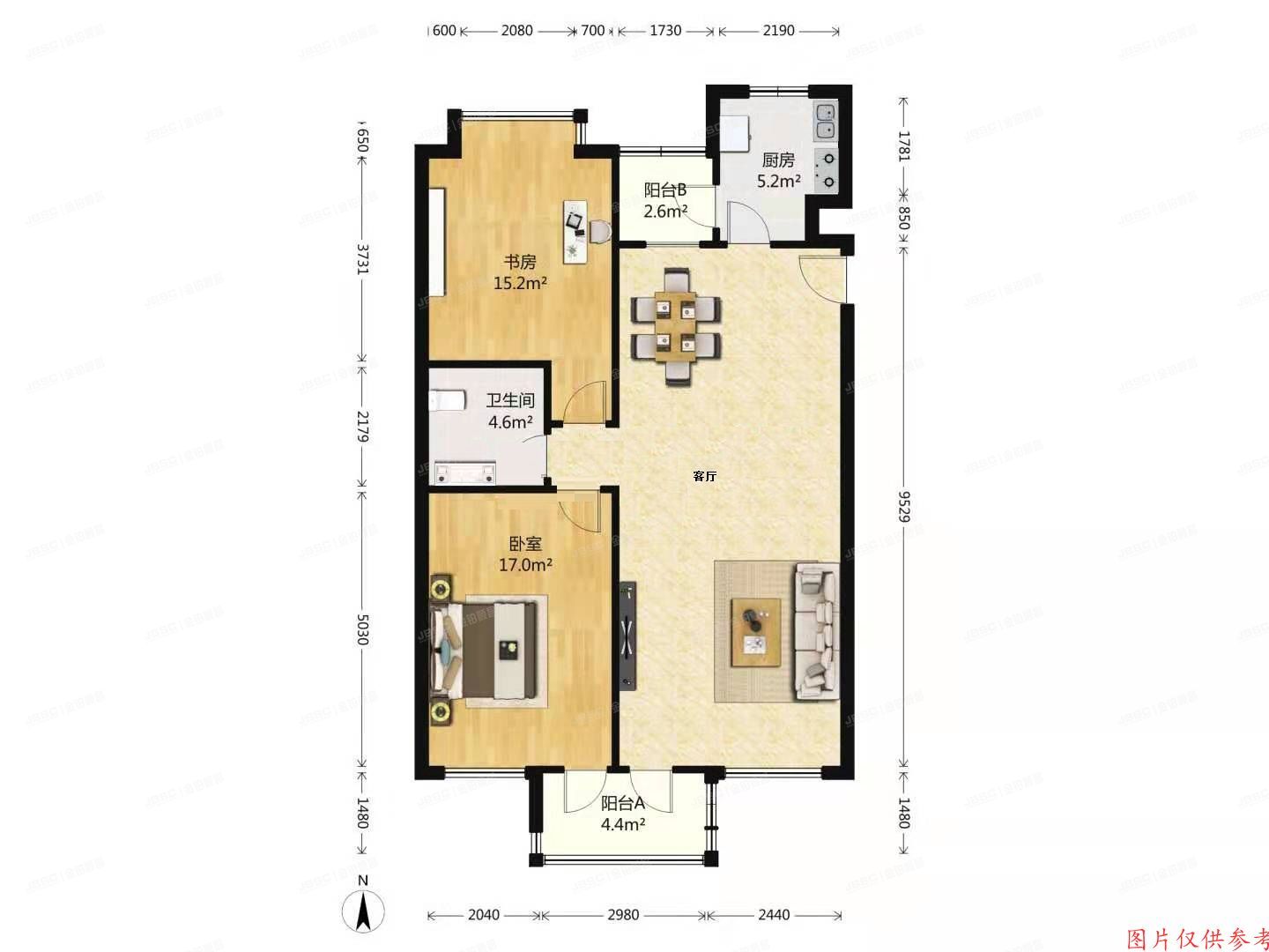 大兴区香海园22号楼8层1单元802（顺驰领海）