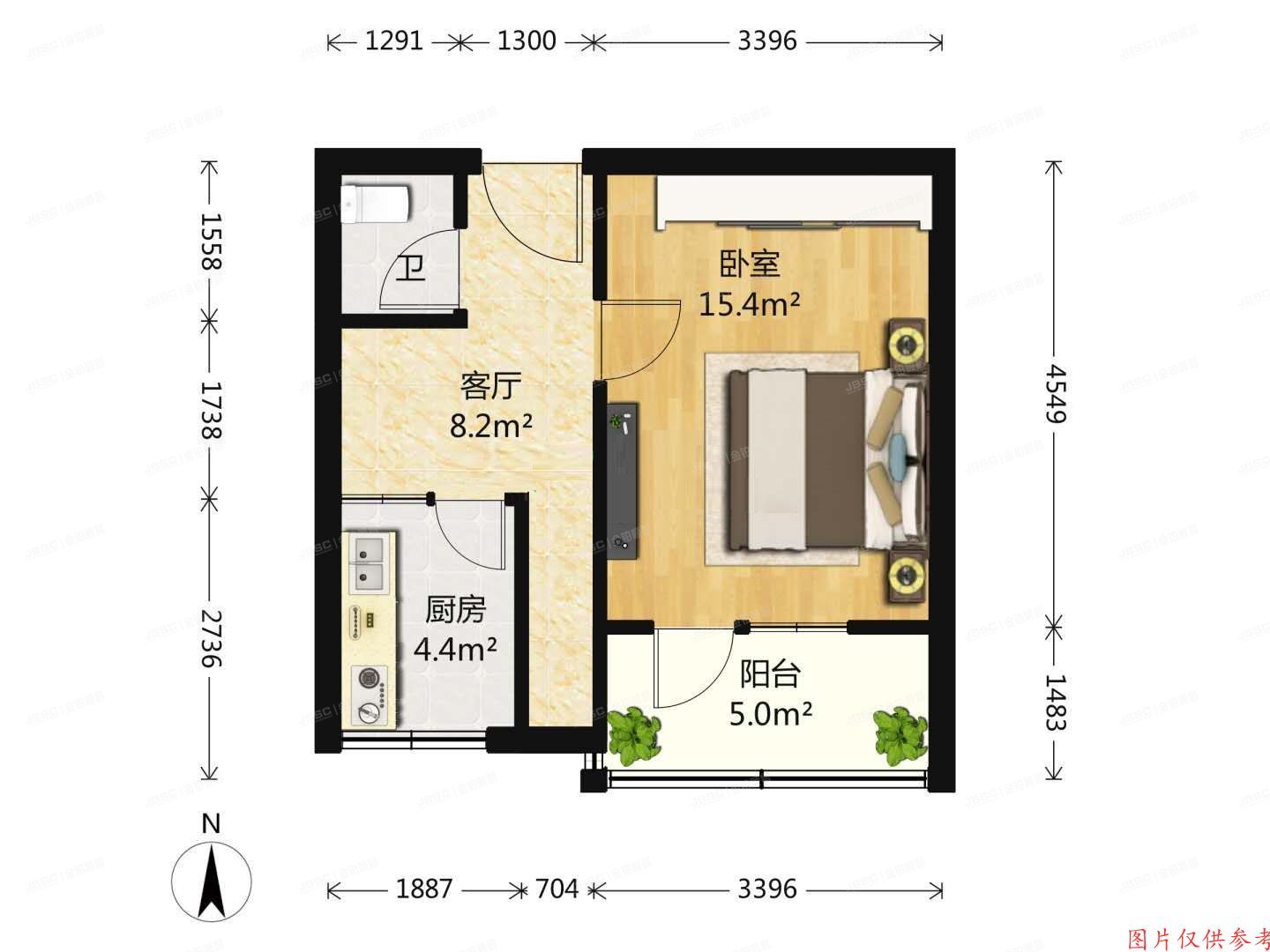 朝阳区 体育场东路13号楼9层2门902号 房改房
