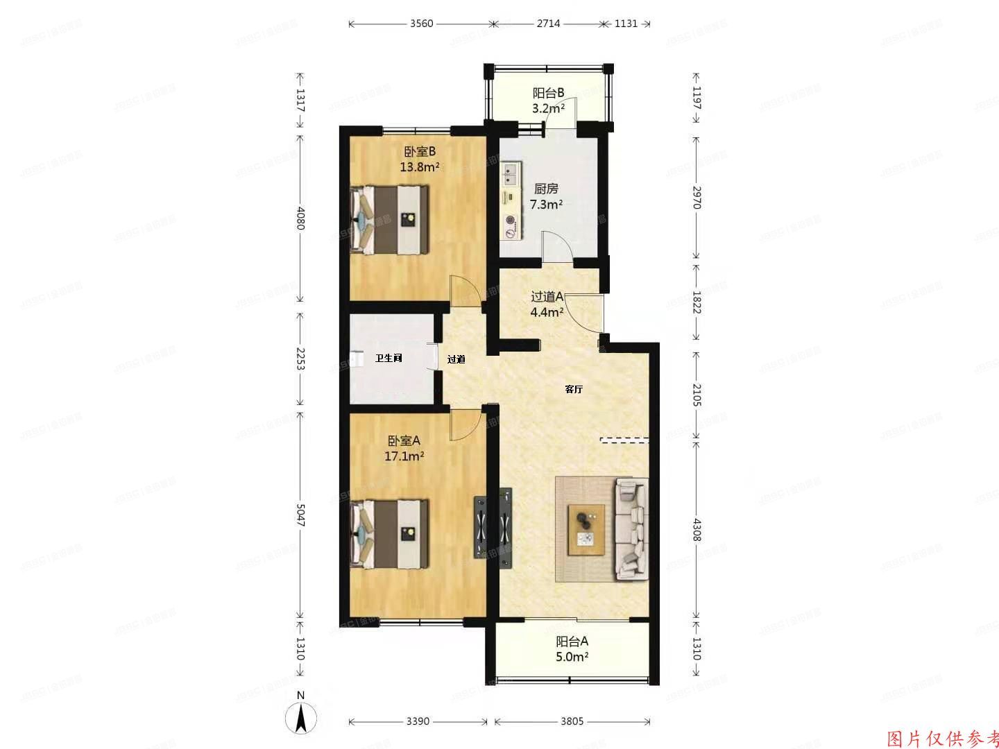 朝阳区 绿丰家园10号楼4单元101室
