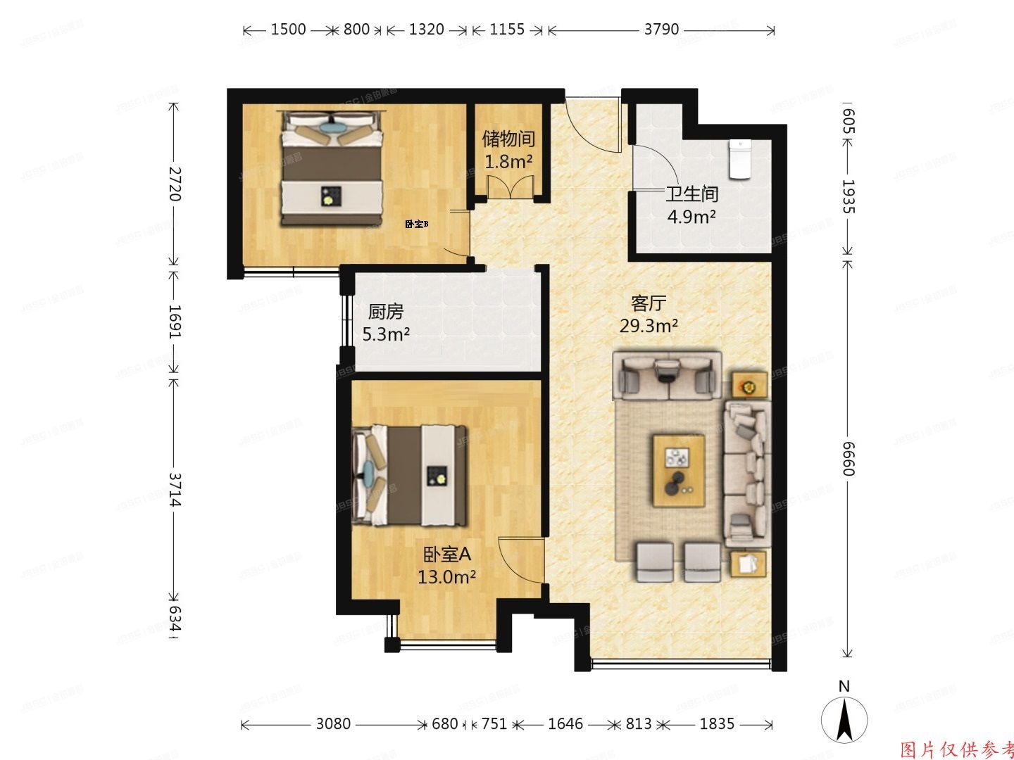 朝阳区广渠路36号院9号楼7层2单元703室（首城国际南区）