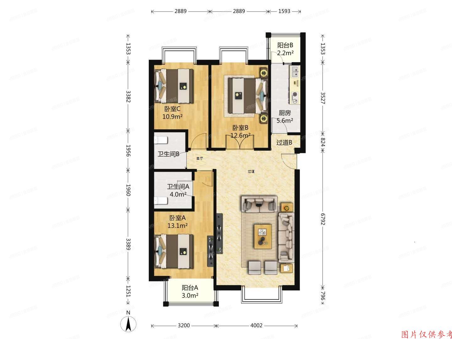 朝阳区 望京北路39号院1号楼12层1单元12C室（澳洲康都）