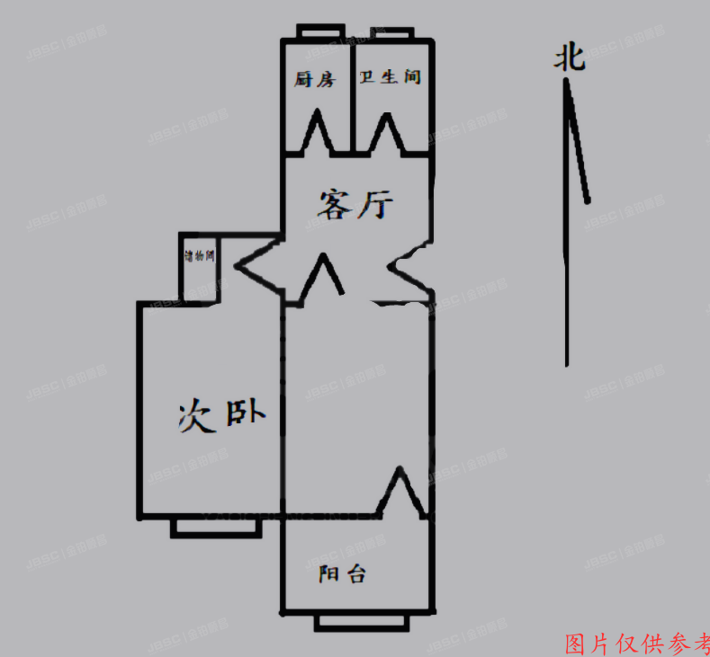 房山区燕山羊耳峪北里2号楼4层6-401