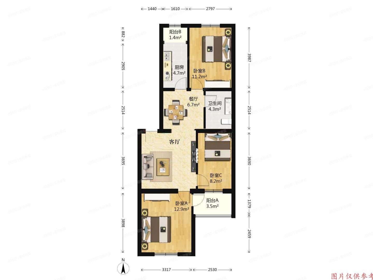 通州区 翠屏里212号楼6层162号（怡乐北街小区）