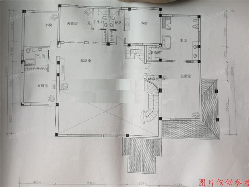 昌平区 沙河办事处豆各庄村21-3幢1至2层（碧水庄园二期）别墅
