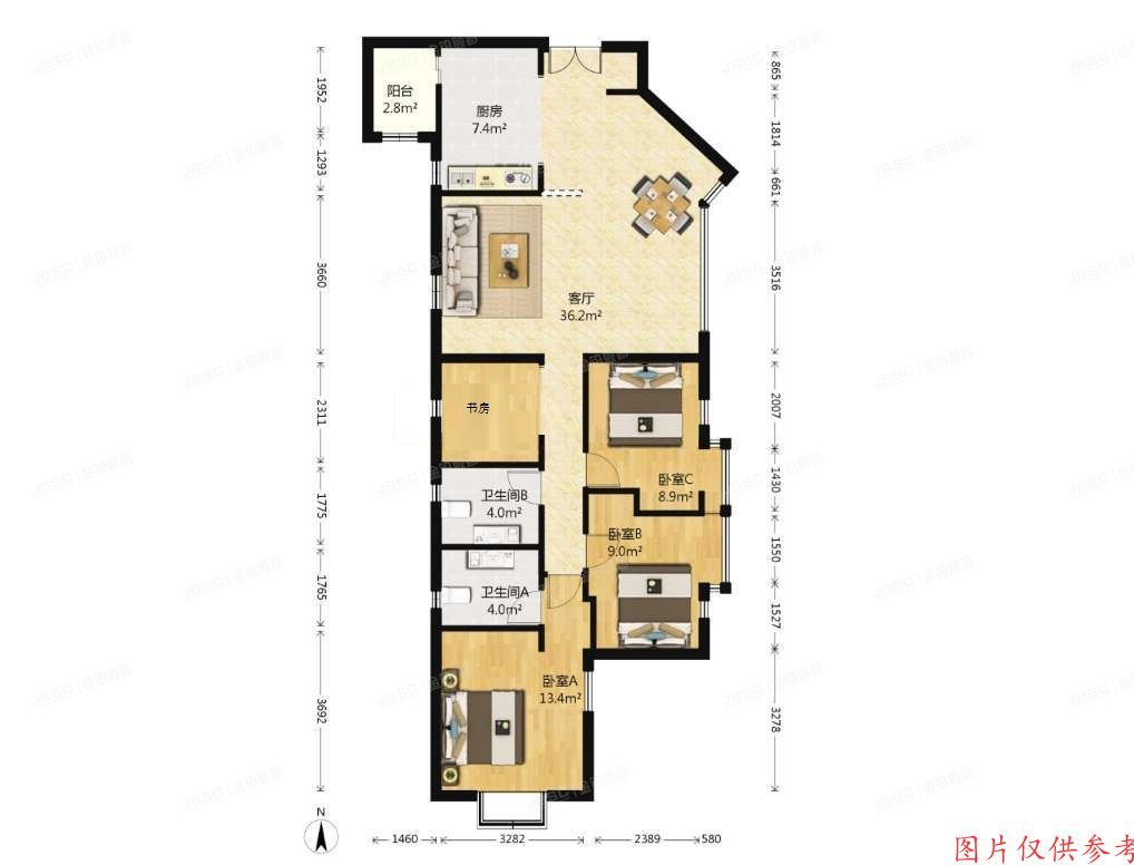 朝阳区 甘露园南里25号院3号楼9层10F（朝阳园）公寓