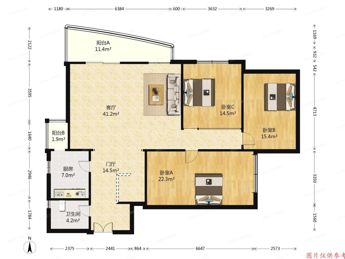 朝阳区 北四环东路108号千鹤家园2号楼25层2504