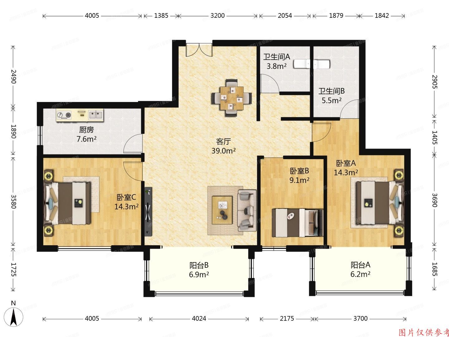 丰台区-方庄 紫芳园六区3号楼6层1单元702（方庄6号）