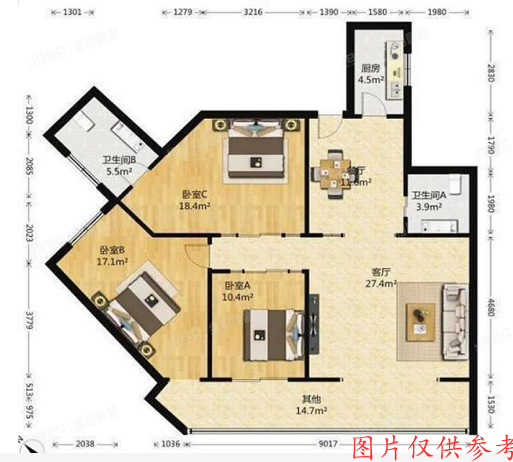 大兴区工业开发区广茂大街5号3号楼2层7单元204（泰中花园）