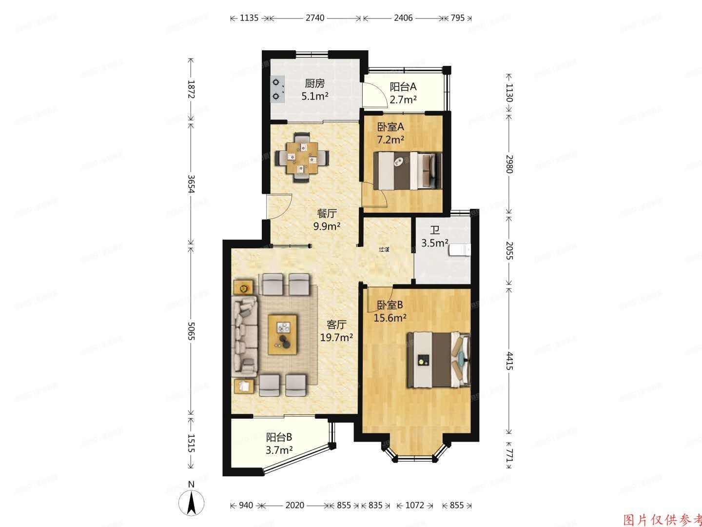 通州区 万盛北里400号楼3层331号（海通梧桐苑）