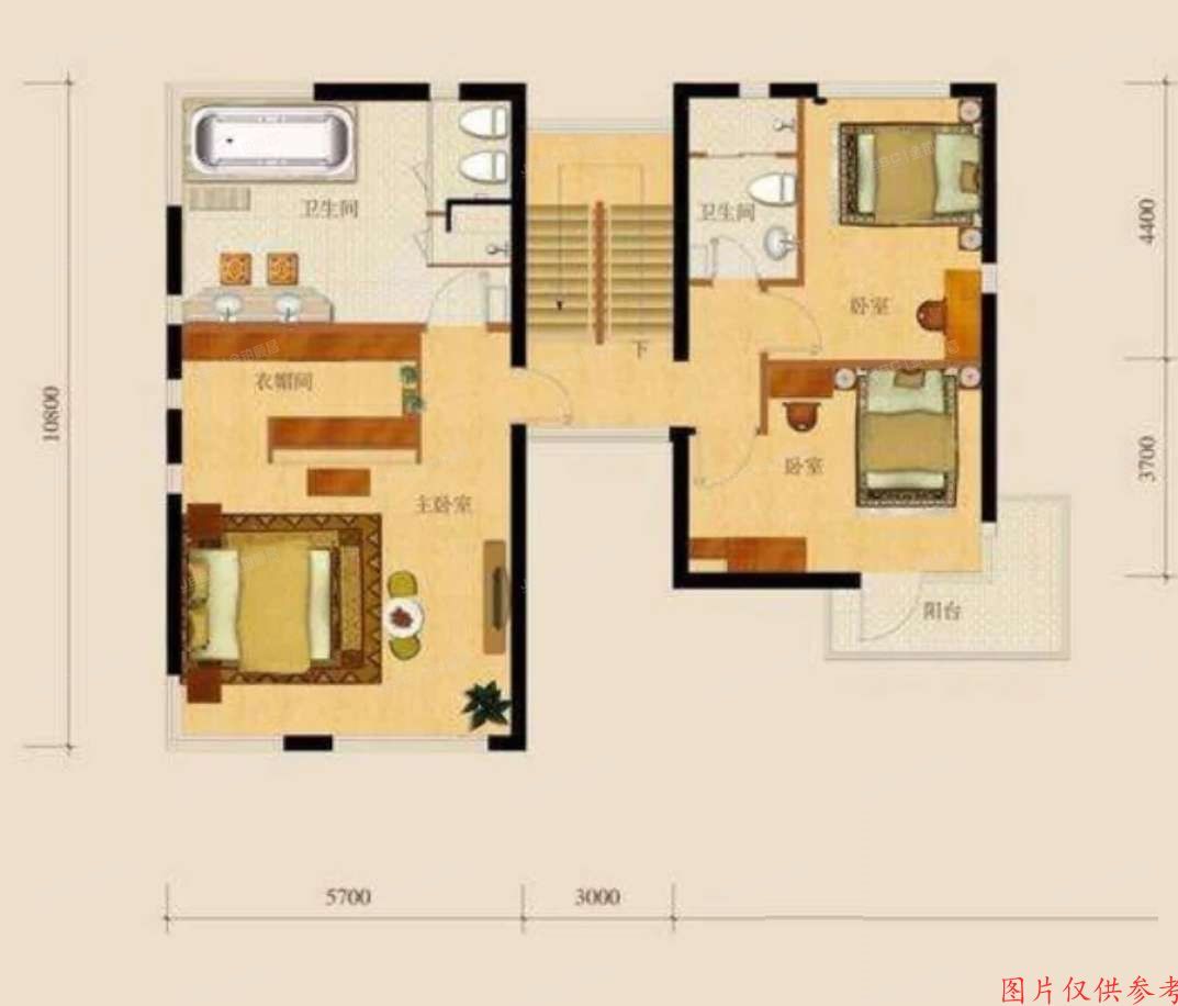 顺义区 金碧湖畔南区163号楼-1至2层（御墅）