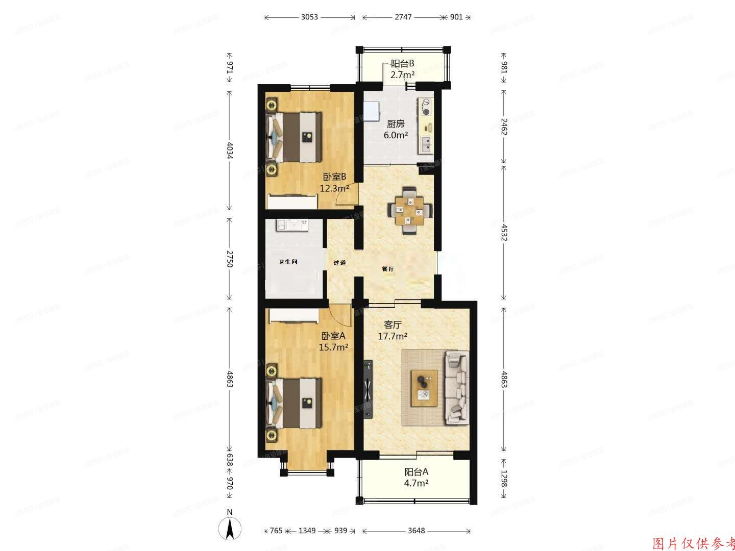 通州区 怡乐园一区25号楼3层432号（新华联家园南区）