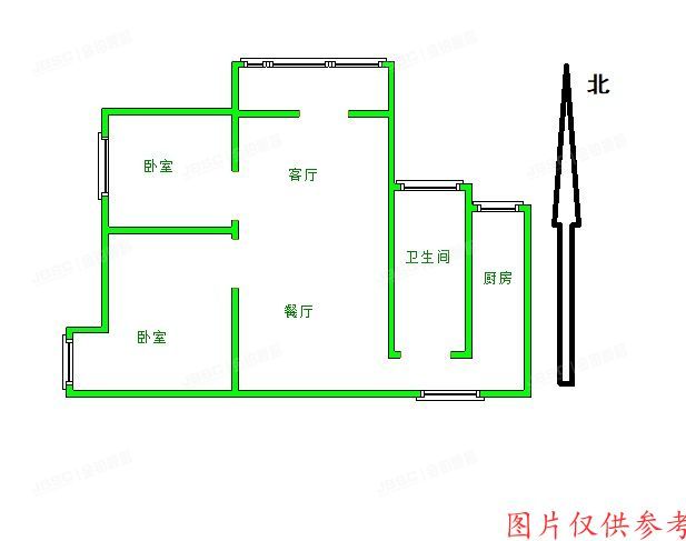 大兴区 兴华南里33号楼13层1306（兴政家园）